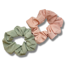 Load image into Gallery viewer, Alice Ribbed Scrunchie Set
