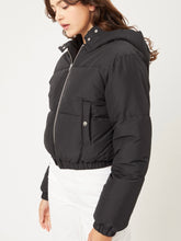 Load image into Gallery viewer, Emily Black Puffer Jacket
