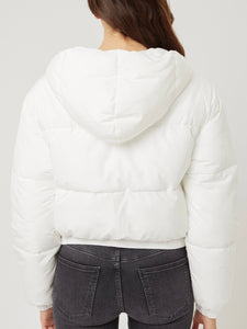 Emily White Puffer Jacket