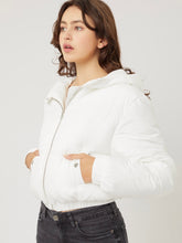 Load image into Gallery viewer, Emily White Puffer Jacket
