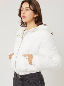 Emily White Puffer Jacket