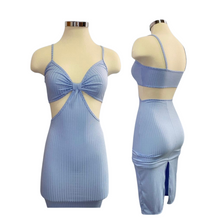 Load image into Gallery viewer, Playa Dress (summer blue) SMALL
